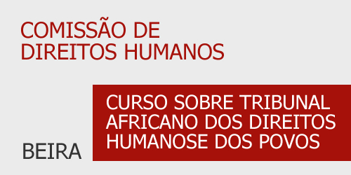 Curso Sobre Tribuna Africano