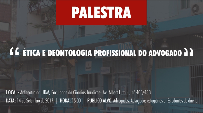 Palestra-UDM-Universidade Técnica de Moçambique