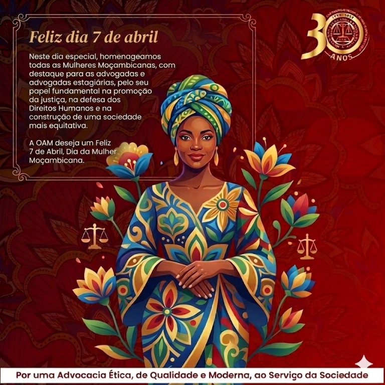 Comunicado – Dia da Mulher Moçambicana
