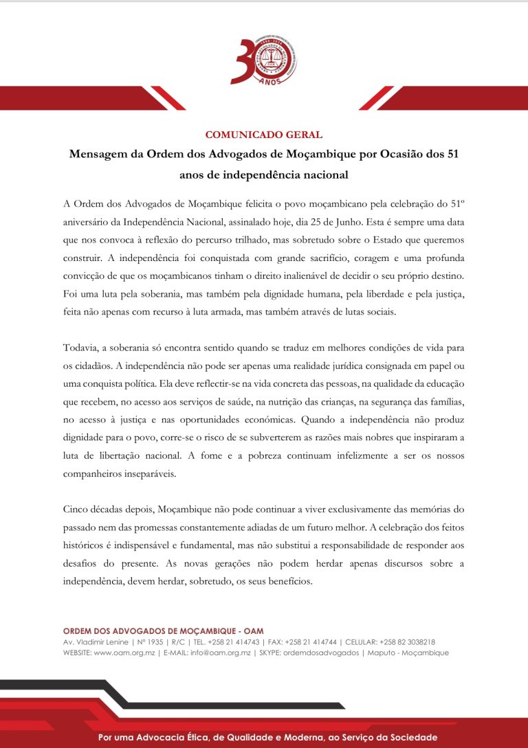 COMUNICADO GERAL