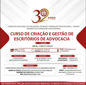 Comissão Nacional de Avalação, Estágio e Formação Profissional – CNAEFP